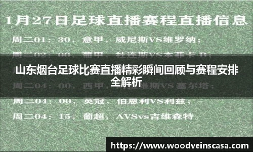 山东烟台足球比赛直播精彩瞬间回顾与赛程安排全解析