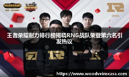 王者荣耀耐力排行榜揭晓RNG战队荣登第六名引发热议