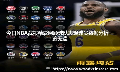 今日NBA战报精彩回顾球队表现球员数据分析一览无遗