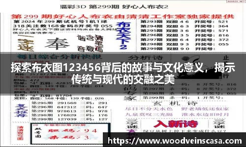 探索布衣图123456背后的故事与文化意义，揭示传统与现代的交融之美